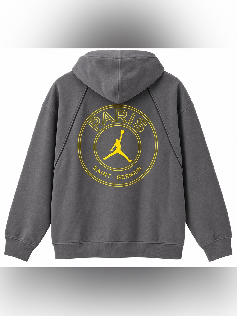 Jordan x PSG Paris Saint-Germain Gray Hoodie Men’s Medium Jumpman